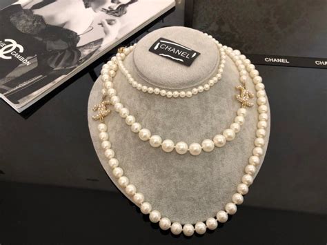 chanel pearls replica